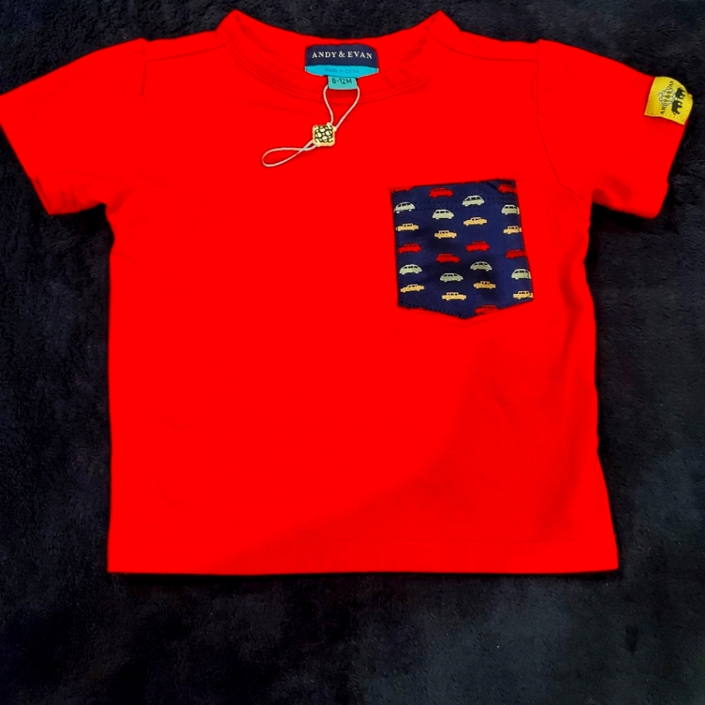Andy & Evan 6-12 month baby boy shirt